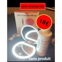 Miroir led cosmetic