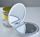 Miroir de poche LED rechargeable USB